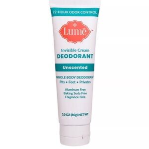 Lume 3.0 oz Invisible Cream Deodorant - Unscented